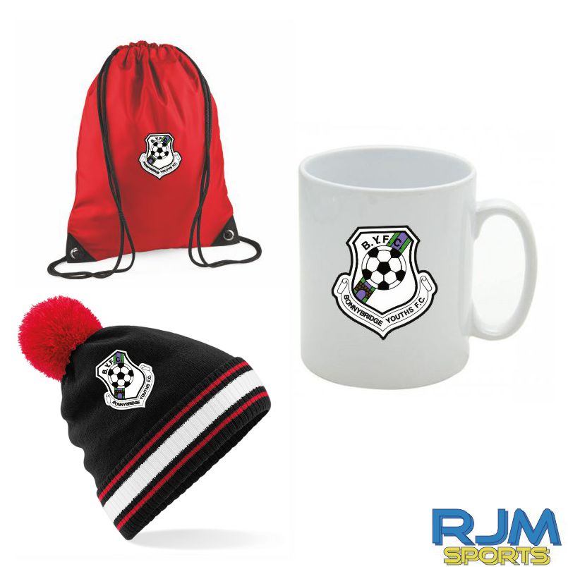 Bonnybridge Youth FC Combo Deal Mighty Mug, Bobble Hat & Draw String Bag