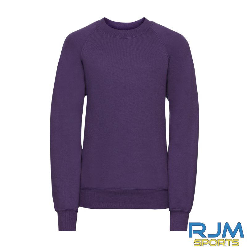 Nethermains Primary School Nursery Russell Kids Sweatshirt Purple