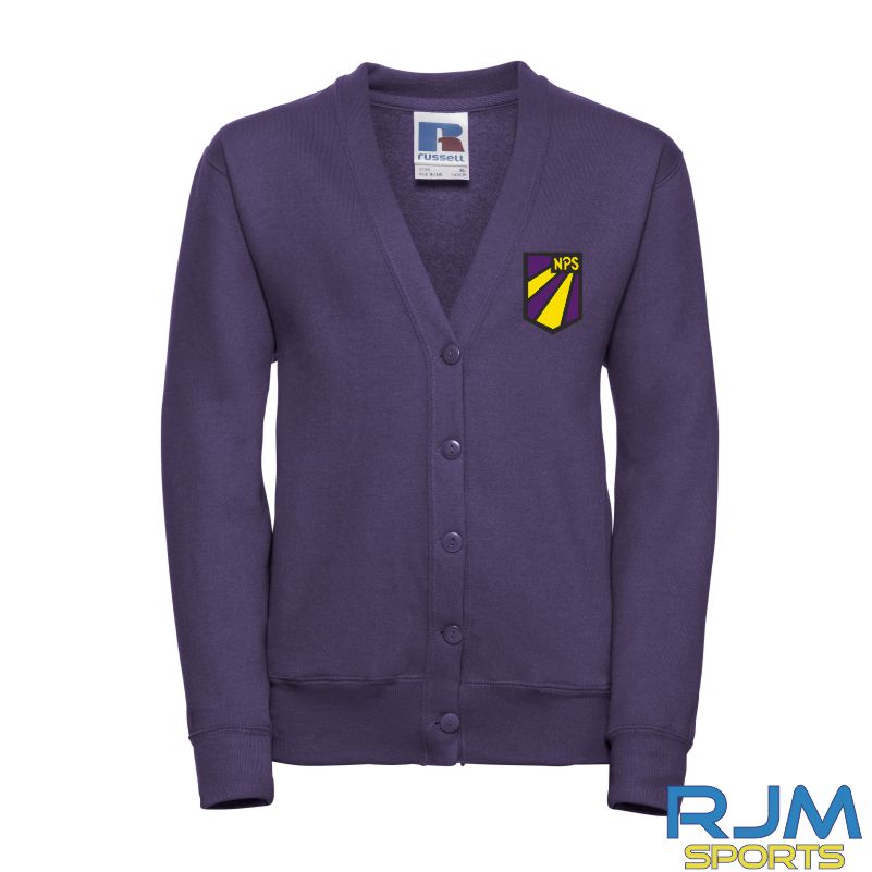 Nethermains Primary School Russell Kids Cardigan Purple
