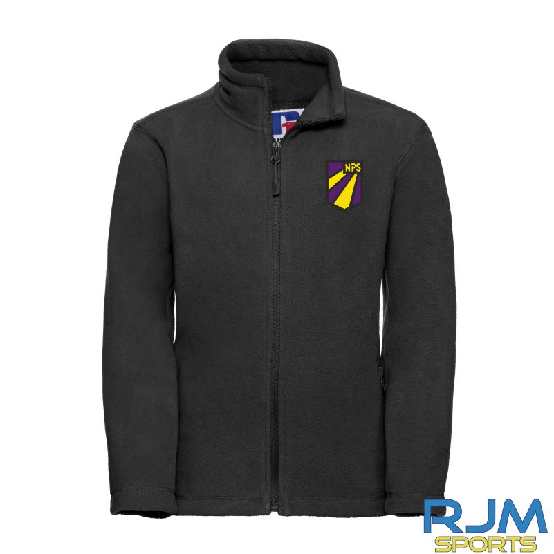 Nethermains Primary School Russell Kids Outdoor Fleece Jacket Black