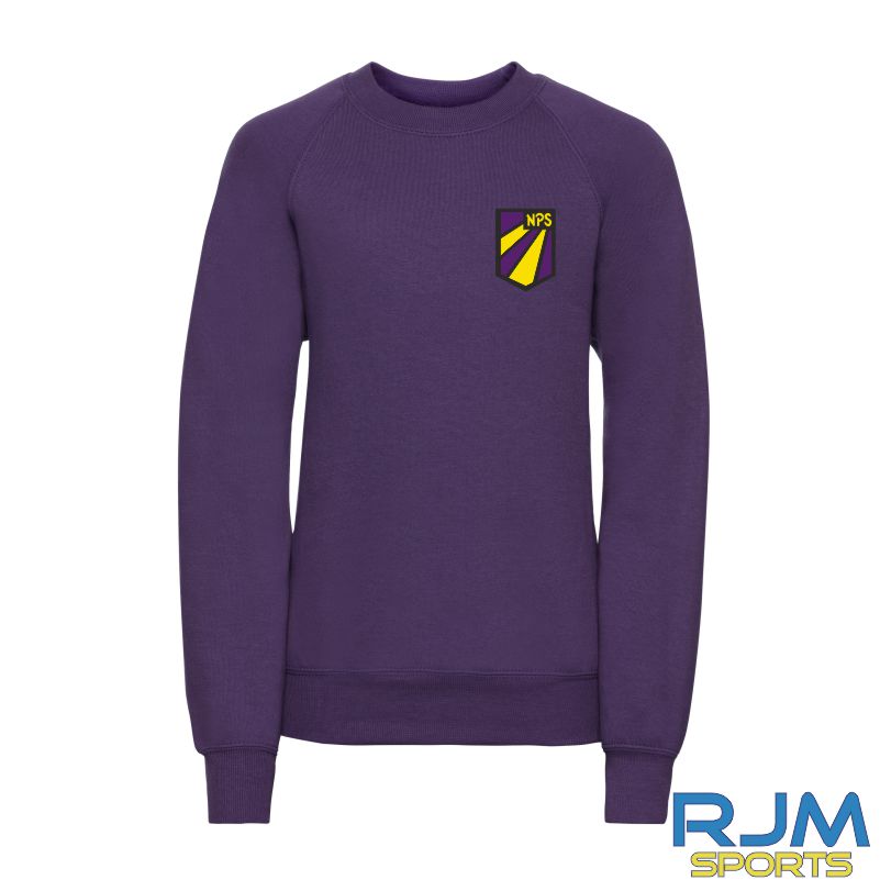 Nethermains Primary School Russell Kids Sweatshirt Purple