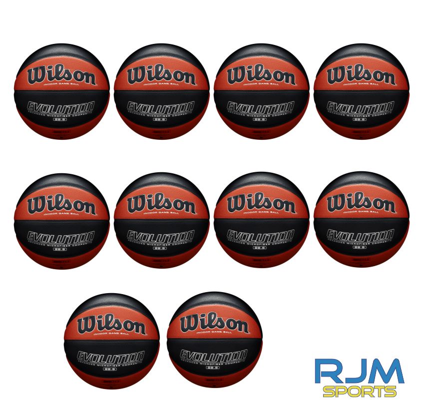 Basketball England Wilson Evolution 10 Ball Deal