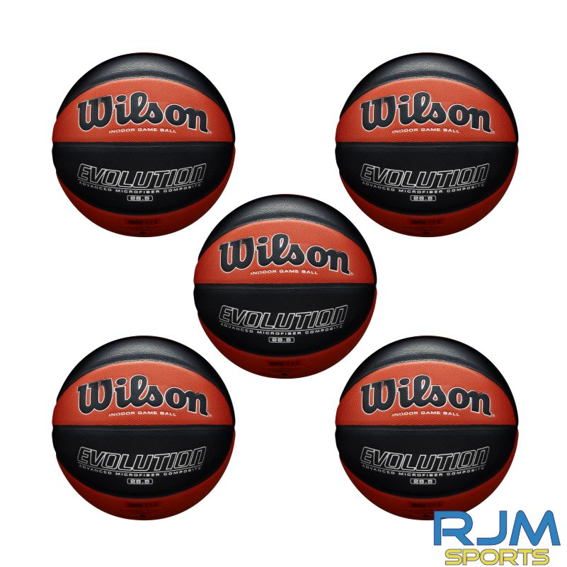 Basketball England Wilson Evolution 5 Ball Deal