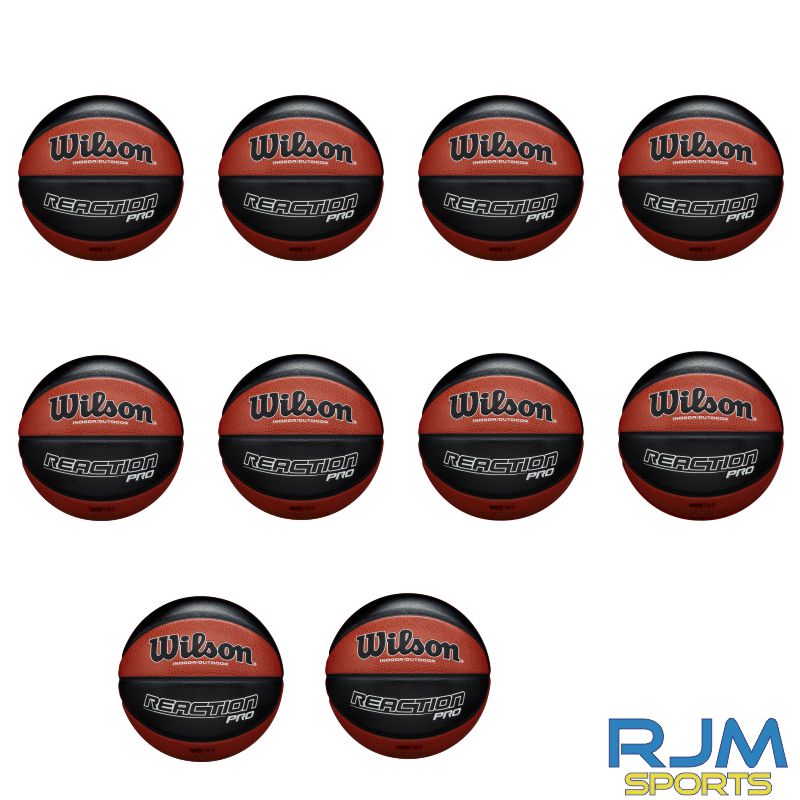 Basketball England Wilson Reaction Pro 10 Ball Deal