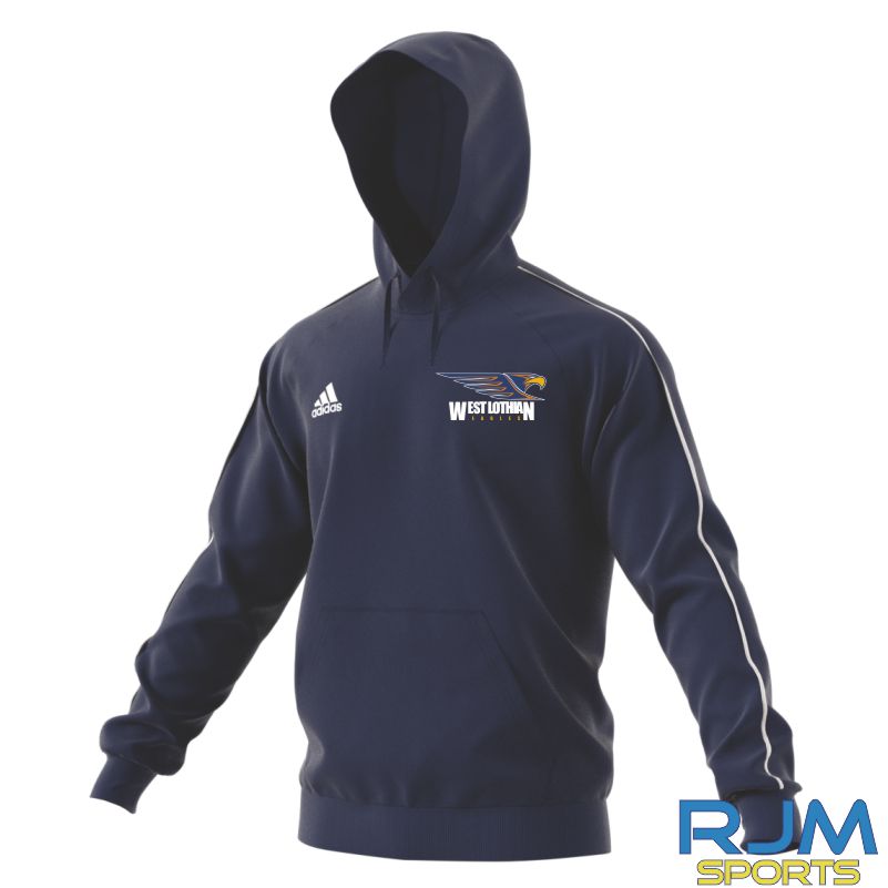 West Lothian Eagles Adidas Core 18 Hoody