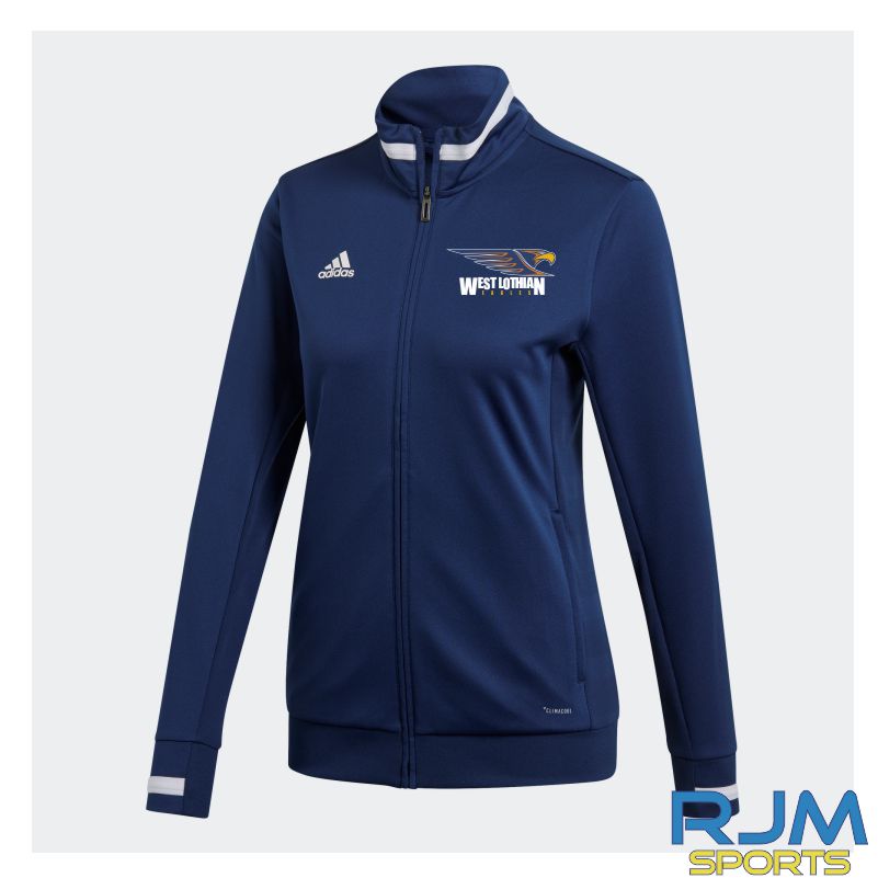 West Lothian Eagles Adidas Team 19 Womens Track Jacket
