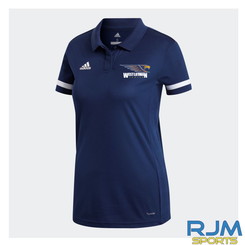 West Lothian Eagles Adidas Team 19 Womens Polo