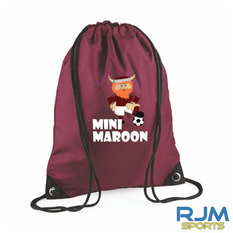 WITC Mini Maroons Drawstring Bag Burgundy