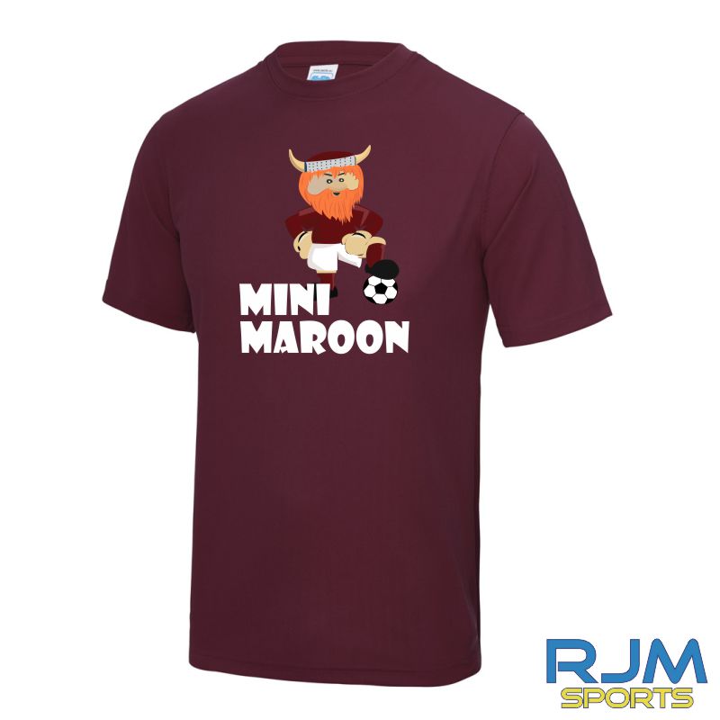 WITC Mini Maroons T-Shirt Burgundy