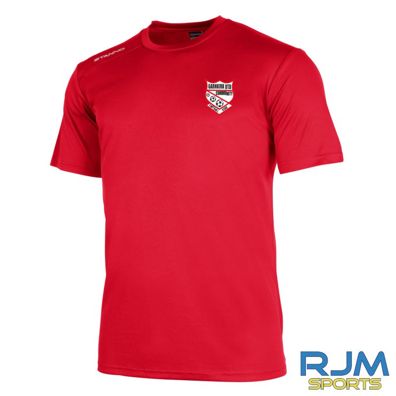 Garnkirk United Community FC Stanno Training Field Short Sleeve Shirt Red