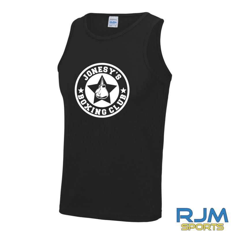 Jonesy's Boxing Club AWDis Cool Wicking Vest Black