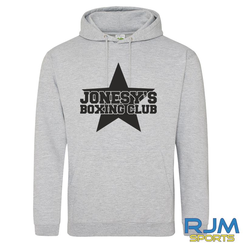 Jonesy's Boxing Club AWDis College SPECIAL EDITION Hoodie Heather Grey