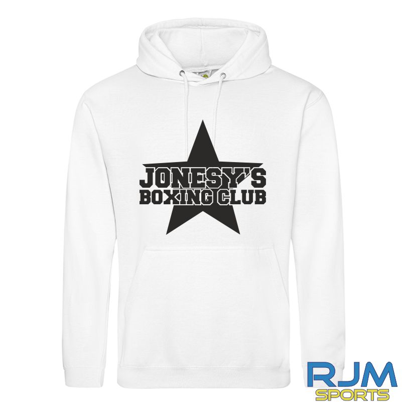 Jonesy's Boxing Club AWDis College SPECIAL EDITION Hoodie White