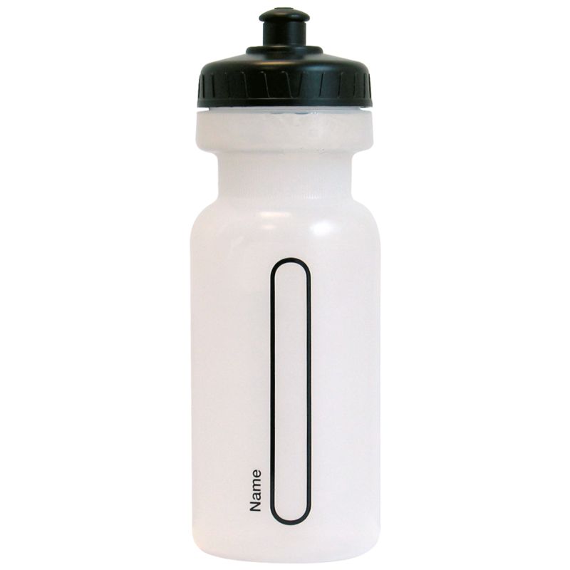 Precision Name Box Water Bottle Clear