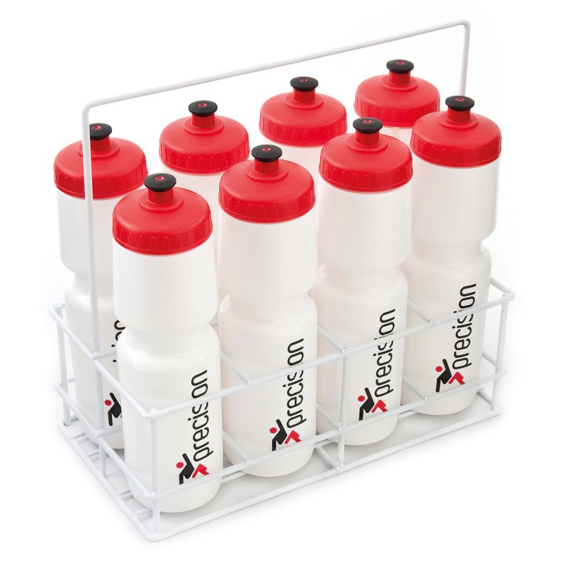 Precision Bottles (8) + Wire Bottle Carrier