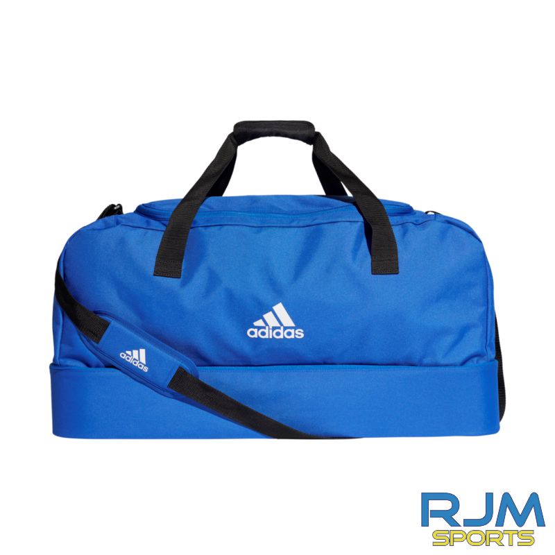 West Lothian Eagles Adidas Tiro Dufflebag Bottom Compartment Various Sizes Bold Blue White
