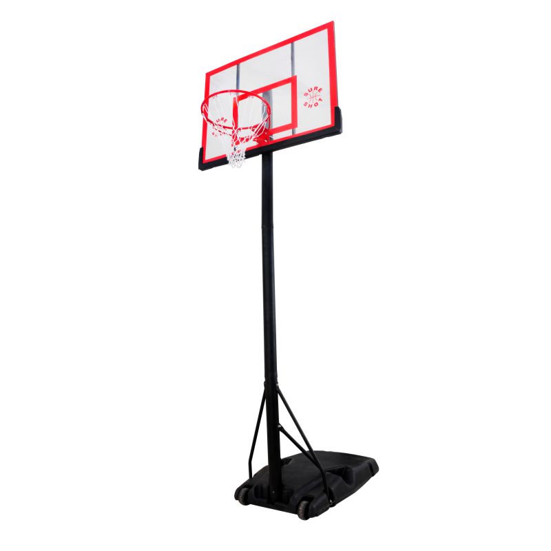 Sure Shot U Just Portable Basketball System With Acrylic Backboard