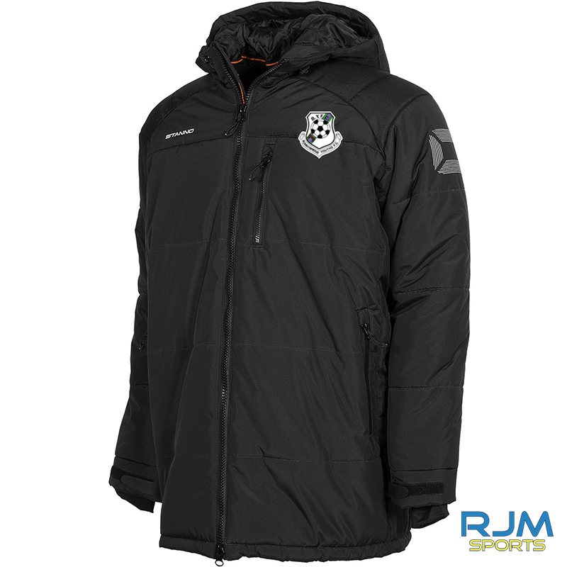 Bonnybridge Youths Stanno Centro Padded Coach Jacket Black