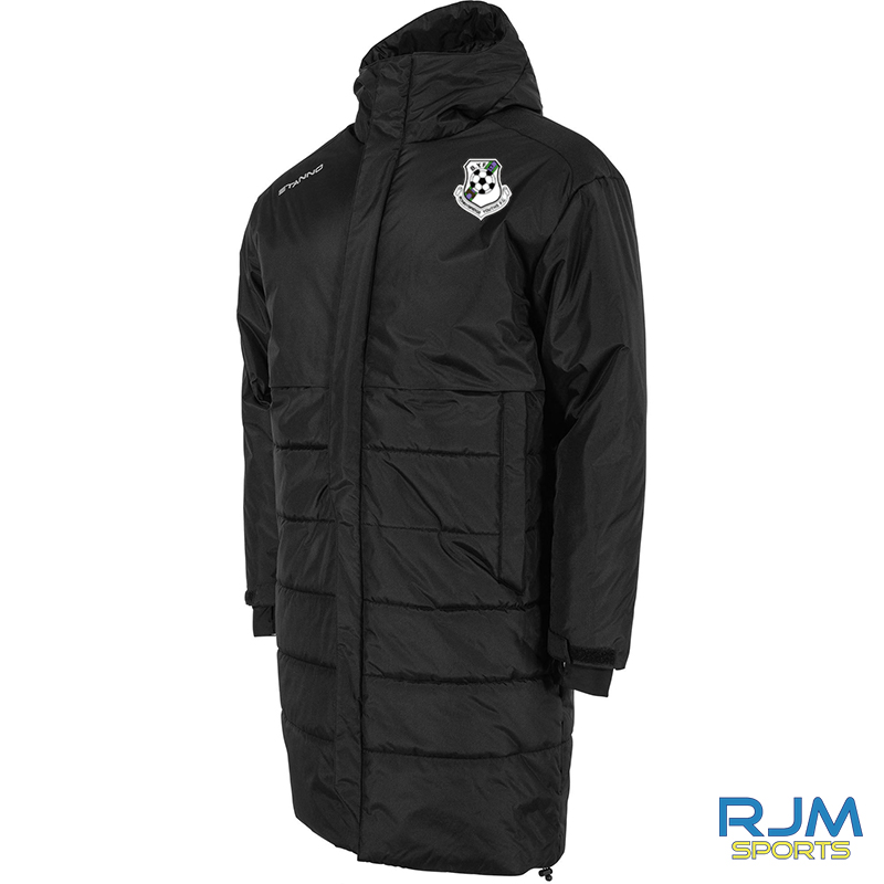 Bonnybridge Youths Stanno Prime Long Coach Jacket Black