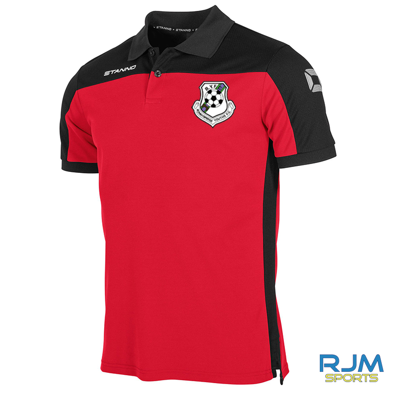 Bonnybridge Youths Stanno Pride Polo Shirt Red Black