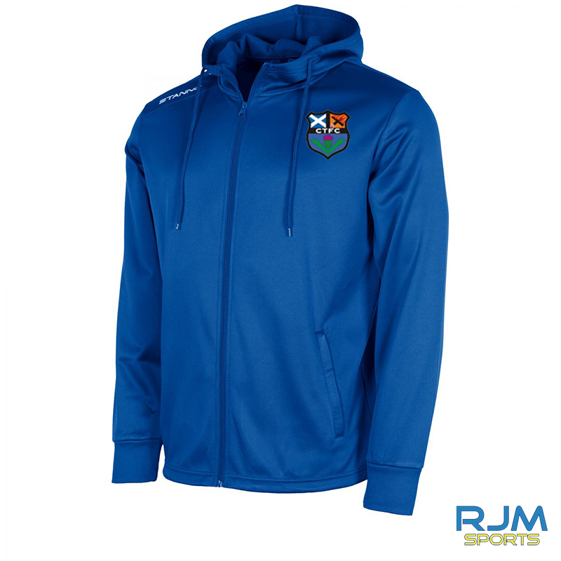 Callander Thistle FC Stanno Field Players Hooded Jacket Royal