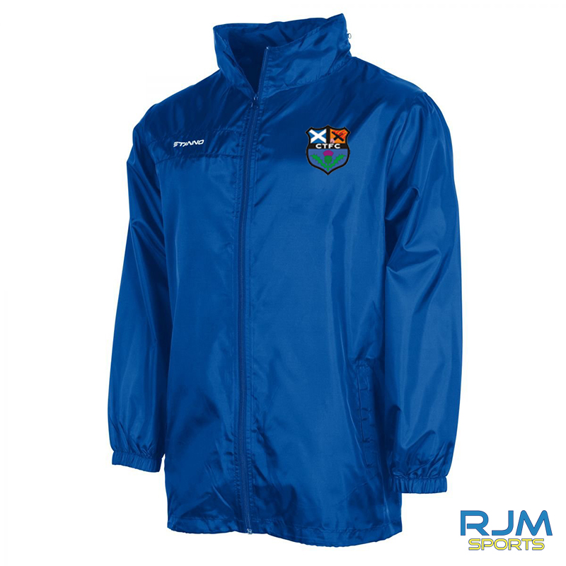 Callander Thistle FC Stanno Field All Weather Players Jacket Royal