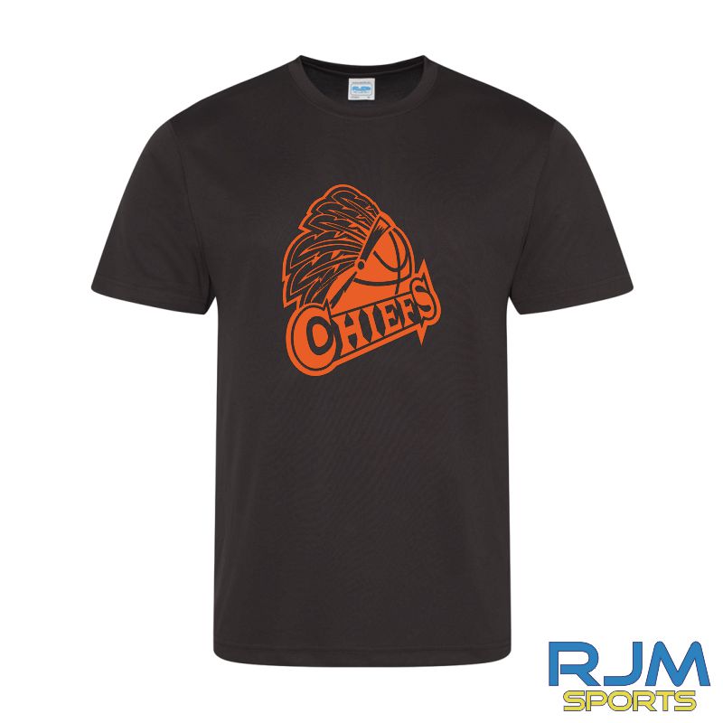 NL Chiefs AWDis T-Shirt Black