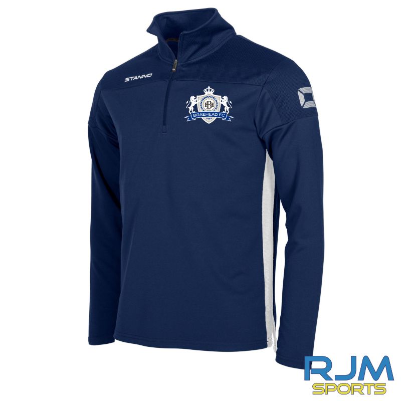 Braehead FC Stanno Pride Quarter Zip Navy