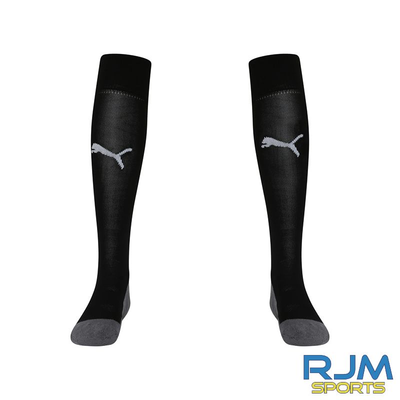 Cairneyhill Athletic Puma Liga Core Socks Black White