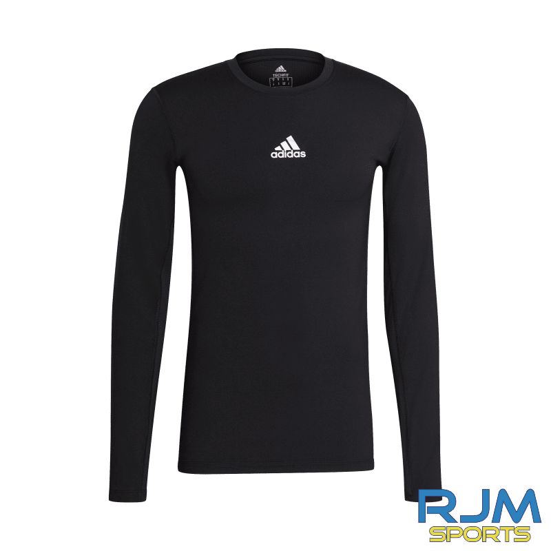 SFA Adidas Tech-Fit Long Sleeve Baselayer Top Black