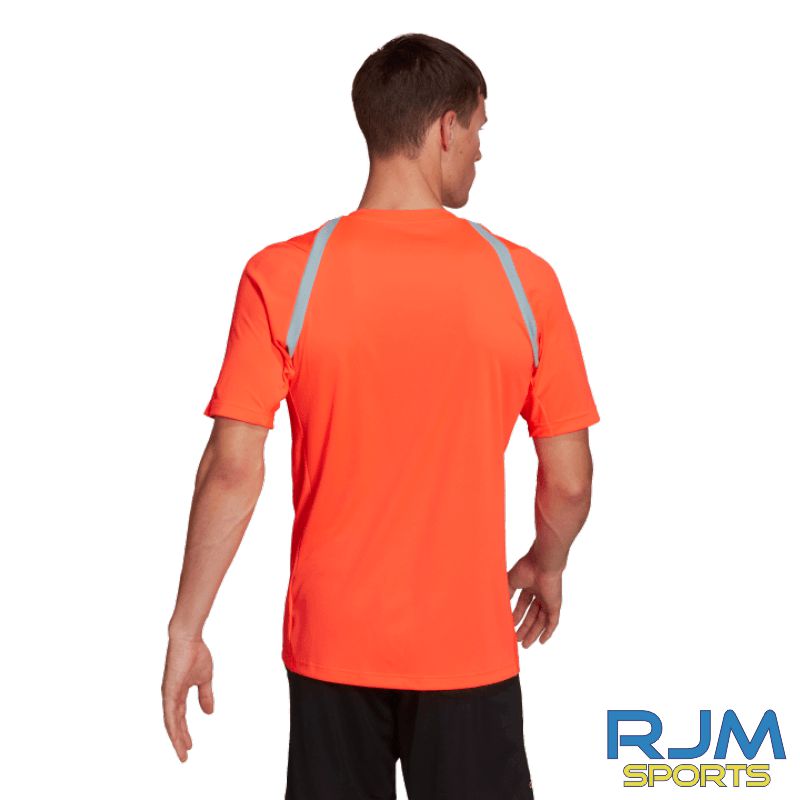 SFA Adidas Referee 22 Short Sleeve Jersey App Solar Red - Image 2