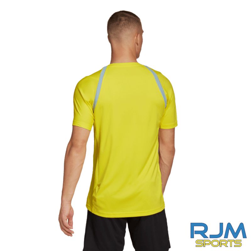 SFA Adidas Referee 22 Short Sleeve Jersey Bright Yellow - Image 2