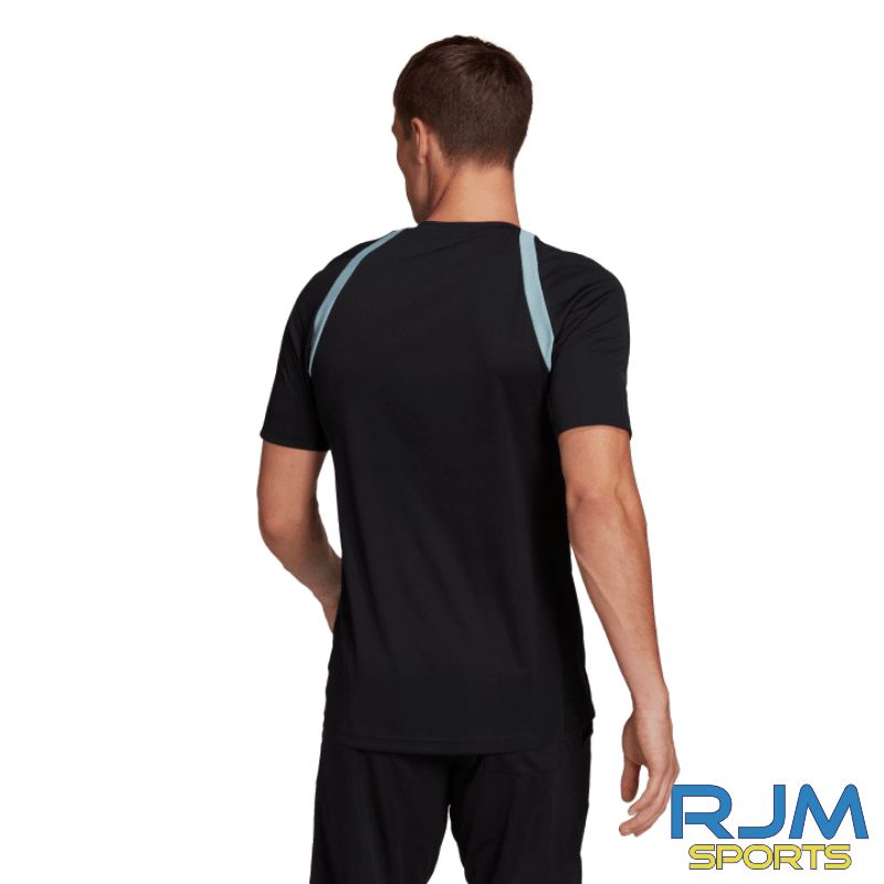 SFA Adidas Referee 22 Short Sleeve Jersey Black - Image 2