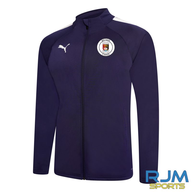 Bo'ness Utd FC Puma Team Liga Training Jacket Peacoat