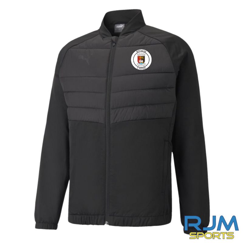 Bo'ness Utd FC Puma Team Liga Hybrid Jacket Black