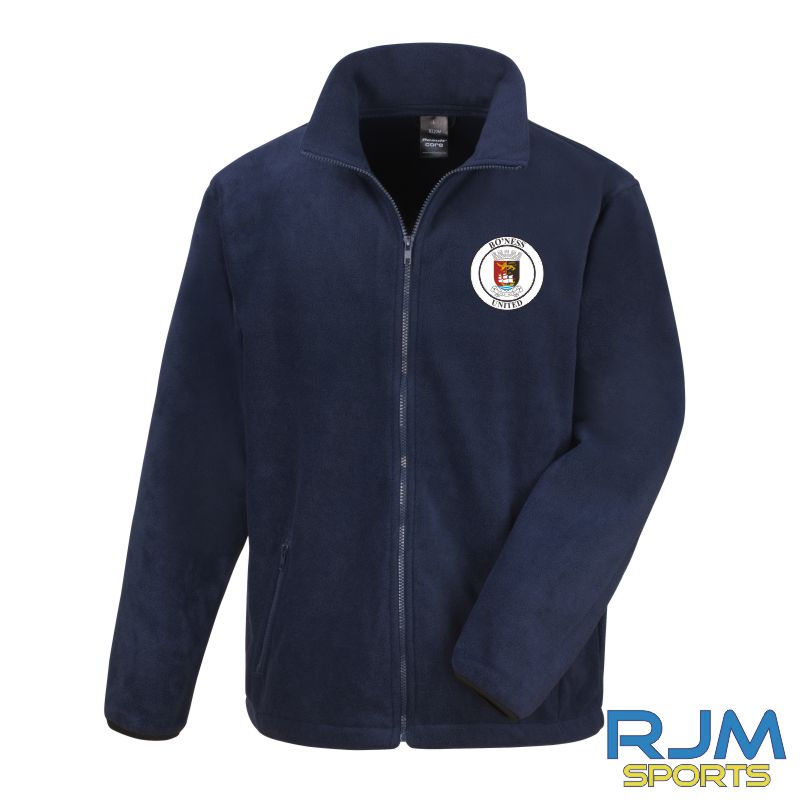 Bo'ness Utd FC Result Core Fleece Jacket Navy