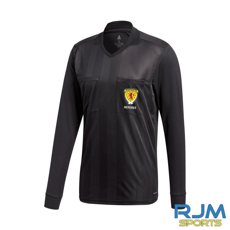 SFA Adidas Ref 18 Long Sleeve Jersey Black OLD