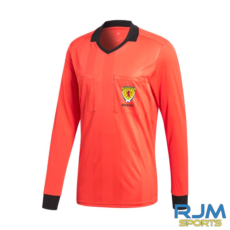 SFA Adidas Ref 18 Long Sleeve Jersey Red OLD