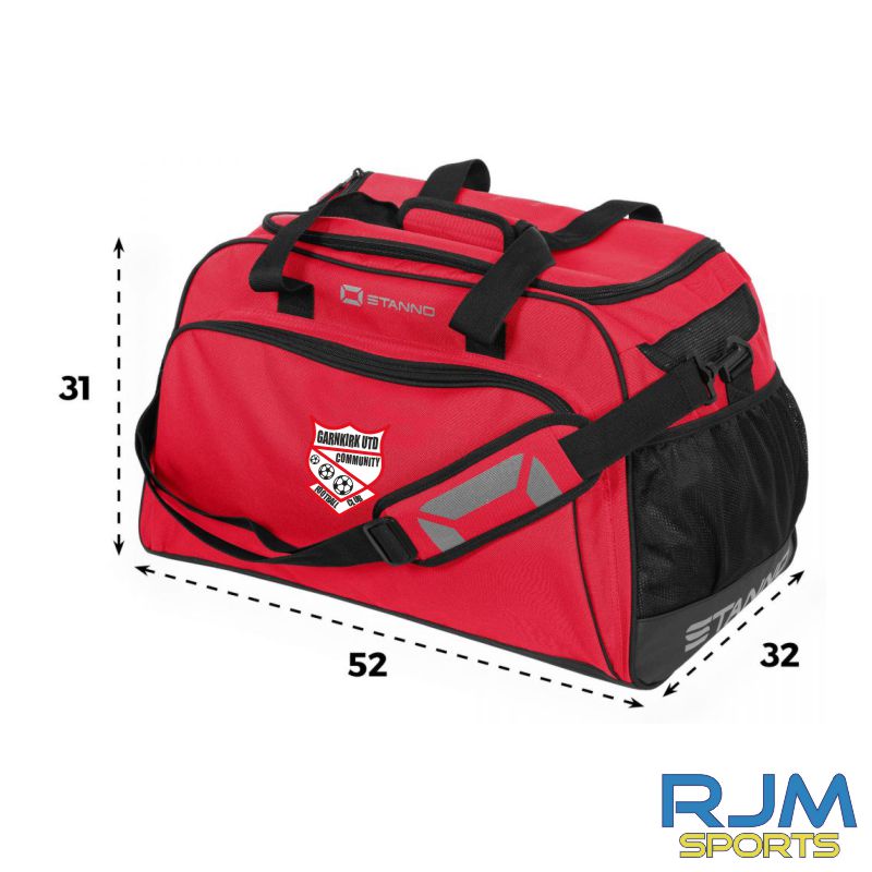 Garnkirk Community Merano Sports Bag Red Black