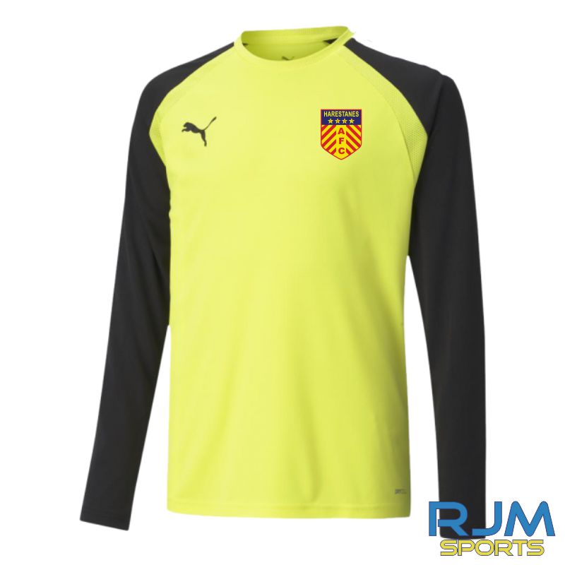 Harestanes AFC Home Goalkeeper Puma Team Pacer Jersey Fluo Yellow