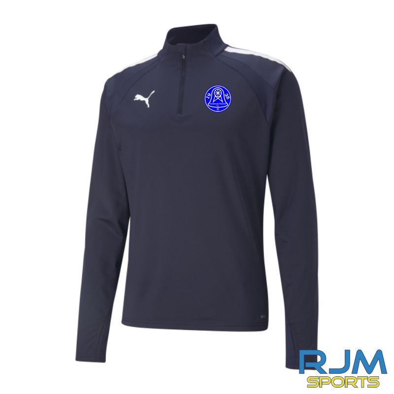 Dundonald Bluebell JFC Puma Team Liga Training 1/4 Zip Peacoat