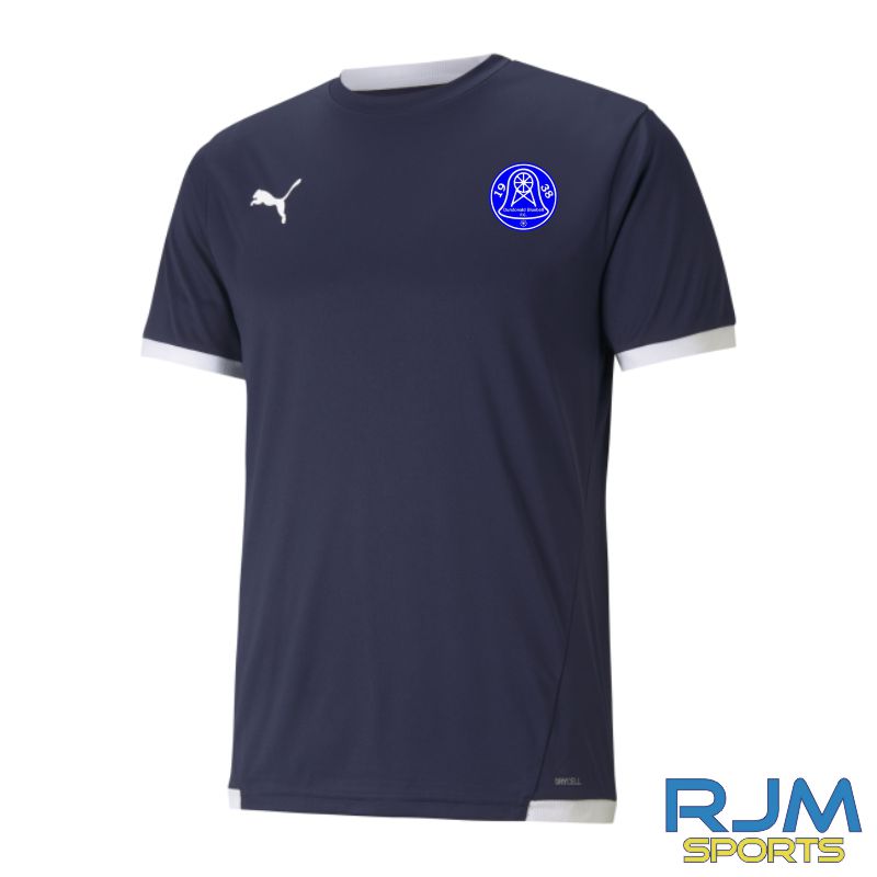 Dundonald Bluebell JFC Coaches Puma Team Liga Jersey Peacoat