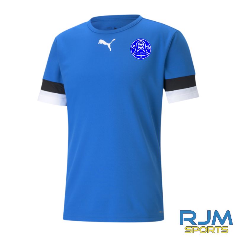 Dundonald Bluebell JFC Home Puma Team Rise Jersey Electric Blue