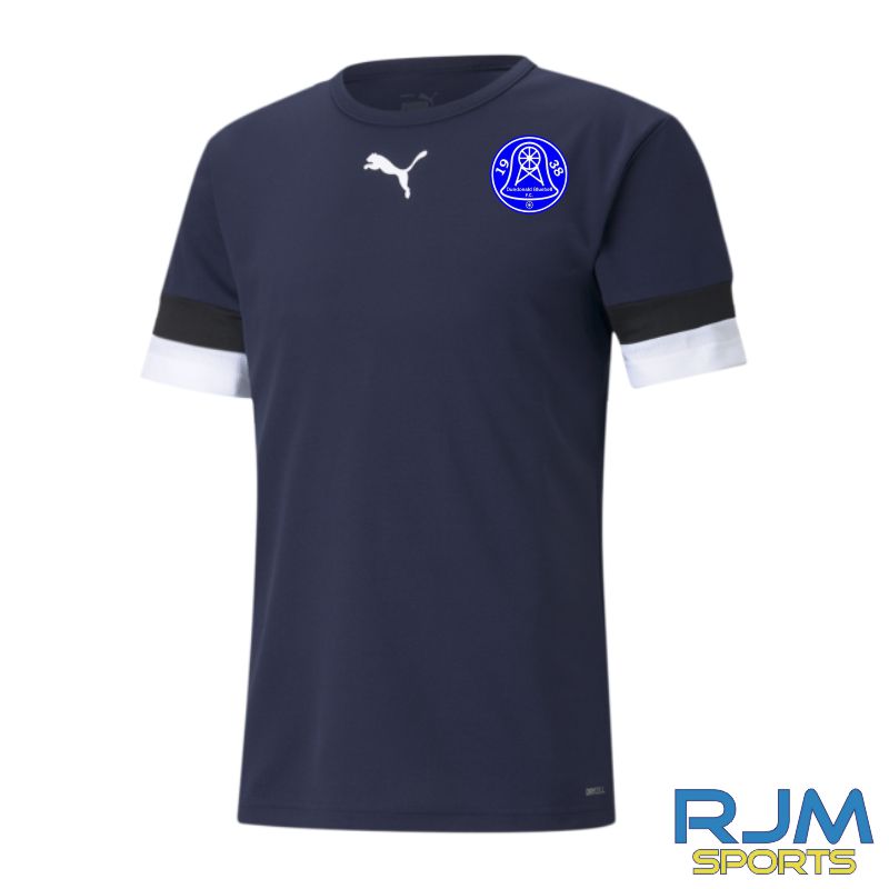 Dundonald Bluebell JFC Puma Team Rise Training Jersey Peacoat