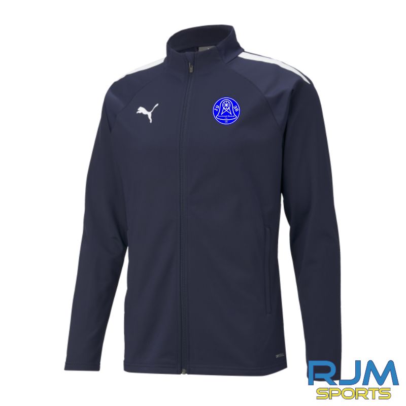 Dundonald Bluebell JFC Coaches Puma Team Liga Training Jacket Peacoat