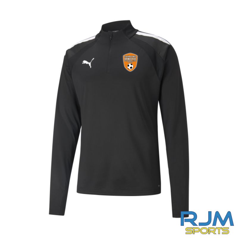 Glenrothes Athletic FC Puma Team Liga Coaches 1/4 Zip Black