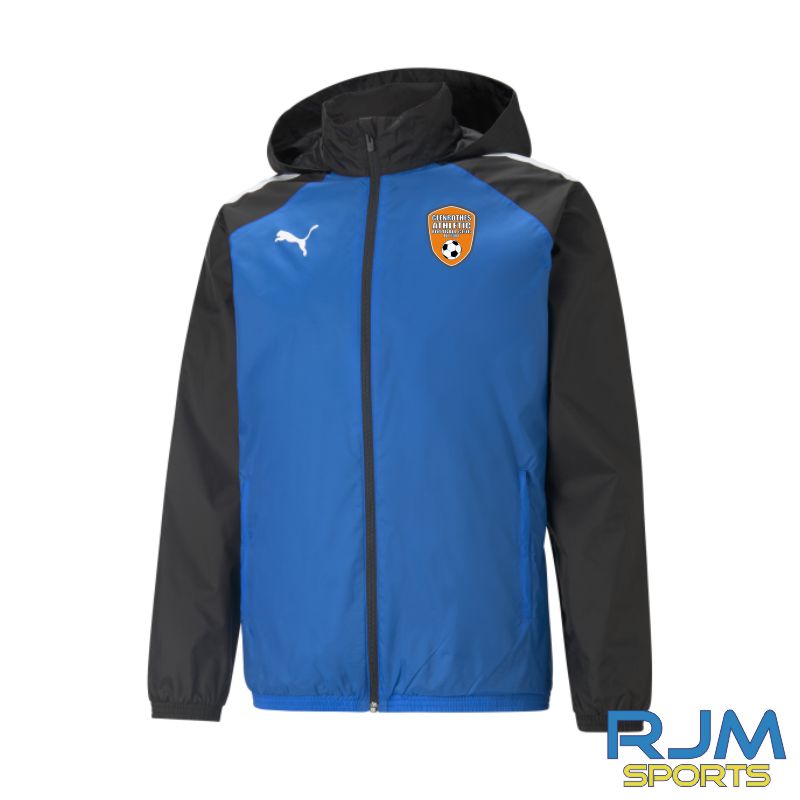 Glenrothes Athletic FC Puma Team Liga Training Rain Jacket Electric Blue