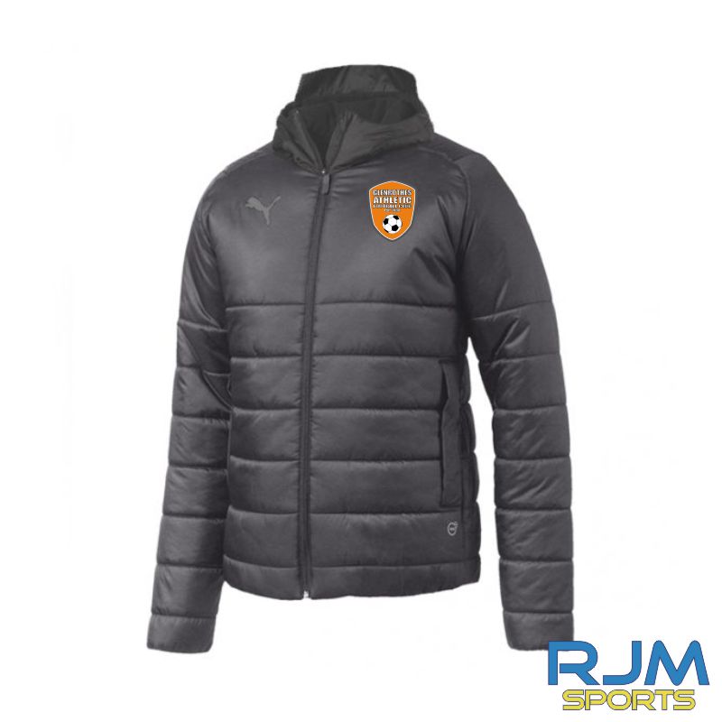 Glenrothes Athletic FC Puma Liga Light Coaches Padded Jacket Black