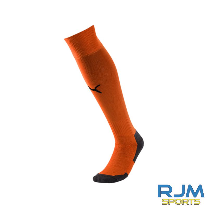 Glenrothes Athletic FC Home Puma Liga Core Socks Golden Poppy