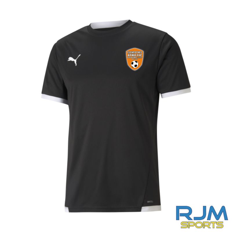 Glenrothes Athletic FC Puma Team Liga Coaches Jersey Black